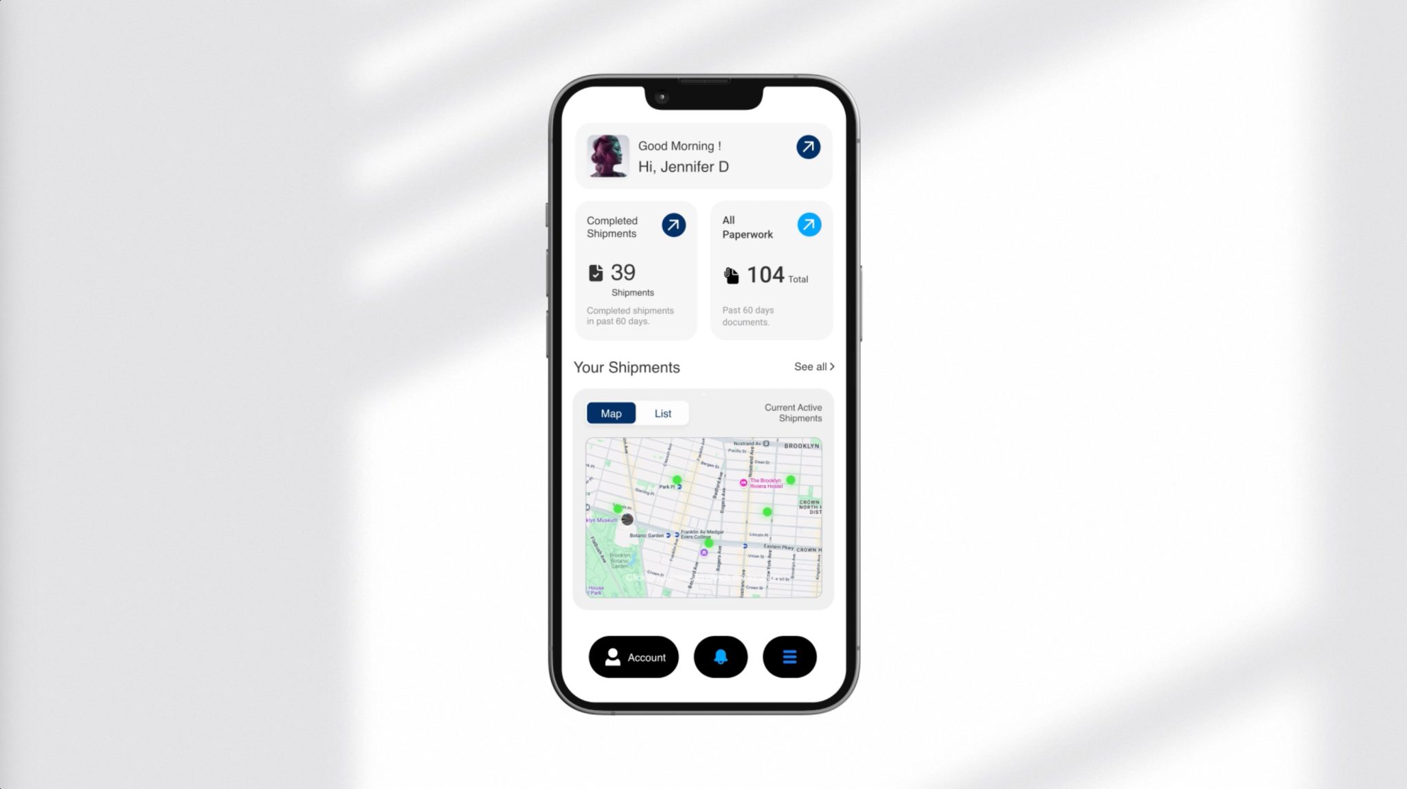 Customer Connect App – Bolt Express LLC